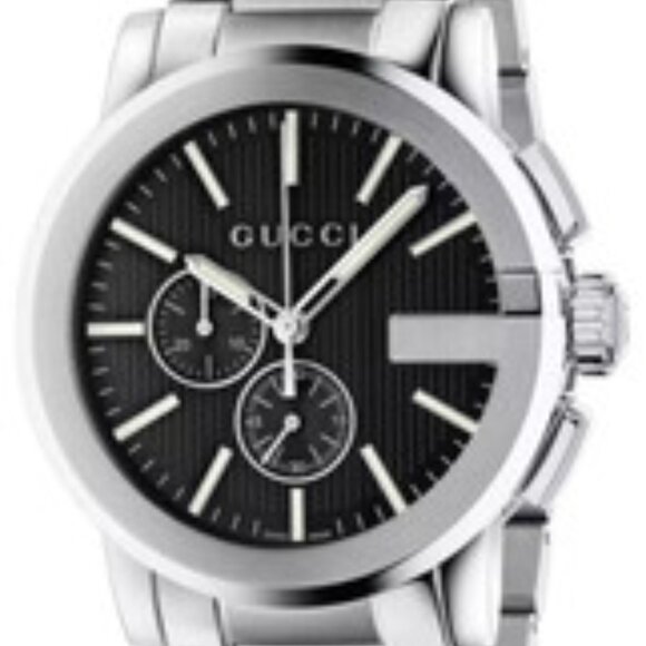 Gucci G-Chrono Men's 44mm Watch, Black Dial, Sapphire Crystal, Swiss Movement - Picture 1 of 8